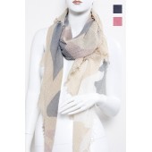 Long Fashion Pattern Scarf 01